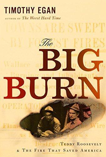 Timothy Egan: The Big Burn: Teddy Roosevelt and the Fire That Saved America (2009)