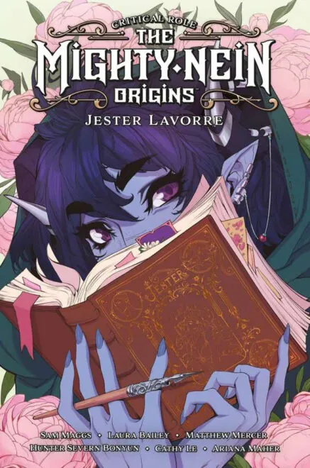 Matthew Mercer, Ariana Maher, Sam Maggs, Laura Bailey, Hunter Severn Bonyun, Cathy Le: Critical Role: The Mighty Nein Origins – Jester Lavorre (Hardcover, deutsch language, Cross Cult)