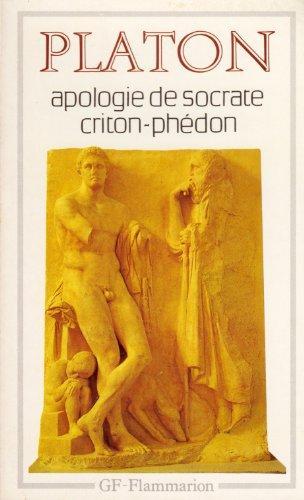 Plato: Apologie de Socrate - Criton - Phédon (French language, 1991)