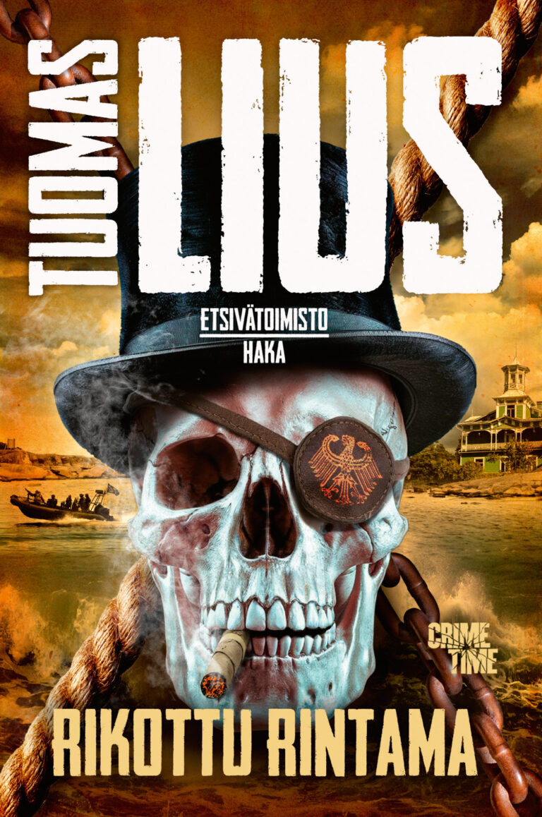 Tuomas Lius: Rikottu rintama (Hardcover, Finnish language, 2025, CrimeTime)