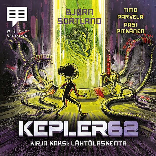 Parvela Timo, Bjørn Sortland: Kepler62 (AudiobookFormat, suomi language, 2016, WSOY)