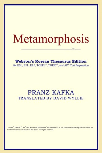 Franz Kafka: Metamorphosis (2005, ICON Classics)