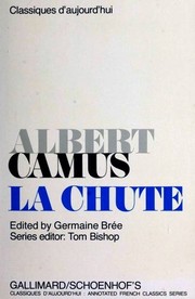 Albert Camus: La chute (1986, Gallimard/Schoenhof's)