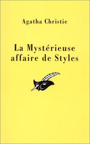 Agatha Christie: La Mystérieuse affaire de styles (French language, 1993, Librairie des Champs-Elysées)