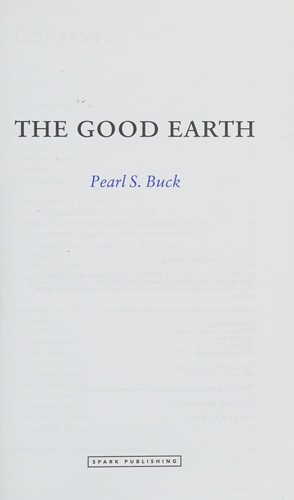 Pearl S. Buck: Good Earth, Pearl S. Buck (2008, Sparknotes)