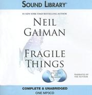 Neil Gaiman: Fragile Things (2006, Sound Library)