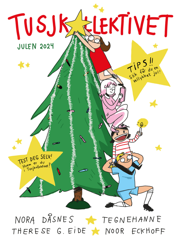 Noor Hoelsbrekken Eckhoff, Nora Dåsnes, Hanne Sigbjørnsen, Therese G. Eide: Tusjkollektivet (Paperback, Norwegian language, 2024, Strand forlag)