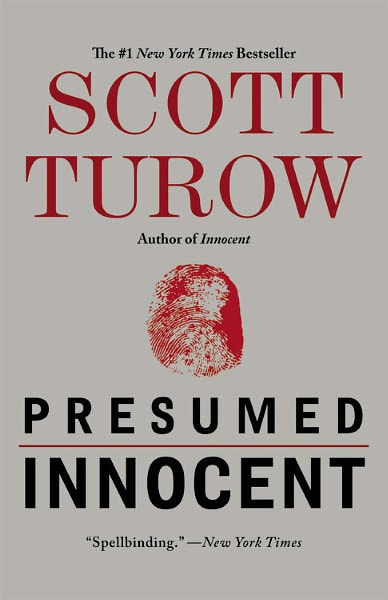 Scott Turow: Presumed Innocent (Paperback, Farrar Straus and Giroux)