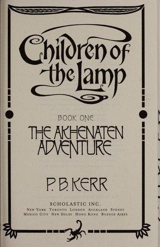 Philip Kerr: The Akhenaten Adventure (2004, Orchard Books)