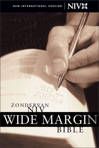 Bible: Zondervan NIV Wide Margin Bible (Hardcover, Zondervan)