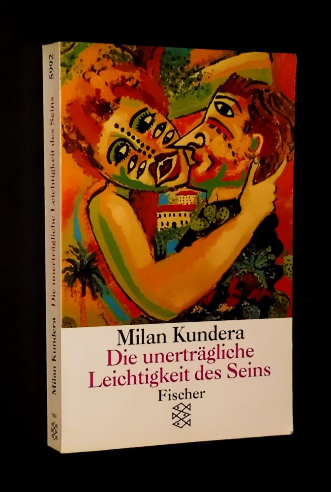 Milan Kundera: Die Unertragliche Leichtigkeit des Seins (German language, 1988, Fischer Taschenbuch Verlag)