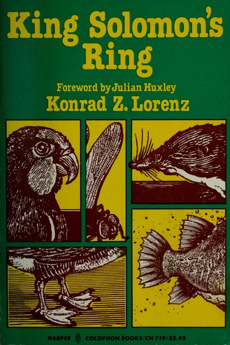 Konrad Lorenz: King Solomon's ring (Paperback, 1979, Harper & Row)