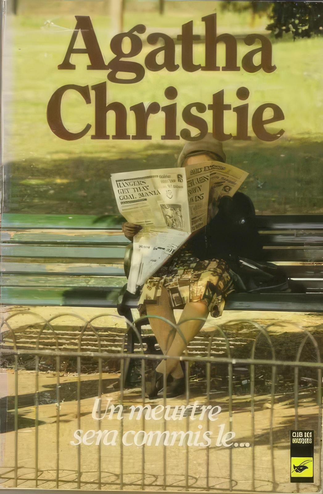 Agatha Christie: Un meurtre sera commis le-- (French language, 1976, Editions du Masque)