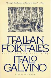 Italo Calvino: Italian Folktales (1992, Harvest Books)
