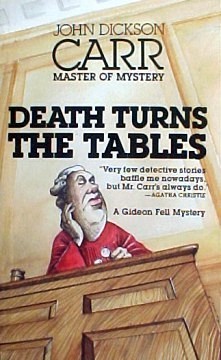 John Dickson Carr: Death Turns the Tables (Paperback, 1985, International Polygonics Ltd.)