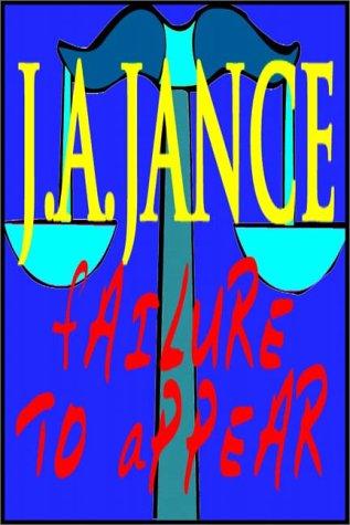 J. A. Jance: Failure To Appear (AudiobookFormat, Books on Tape, Inc.)
