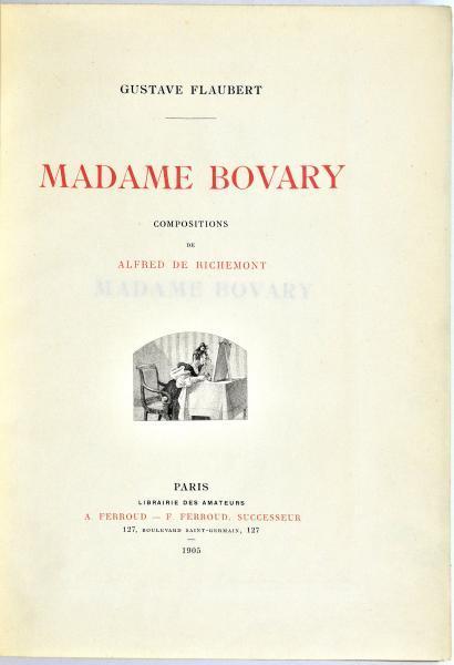 Flaubert Gustave: Madame Bovary (French language, Editions Fasquelle)