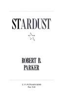 Robert B. Parker: Stardust (1990, Putnam's)