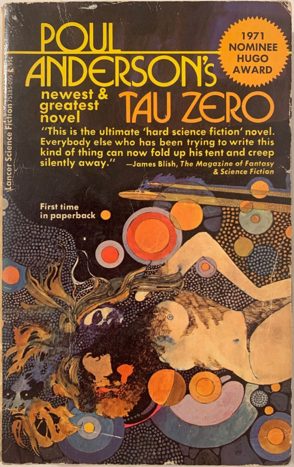 Poul Anderson: Tau Zero (Paperback, 1971, Lancer)