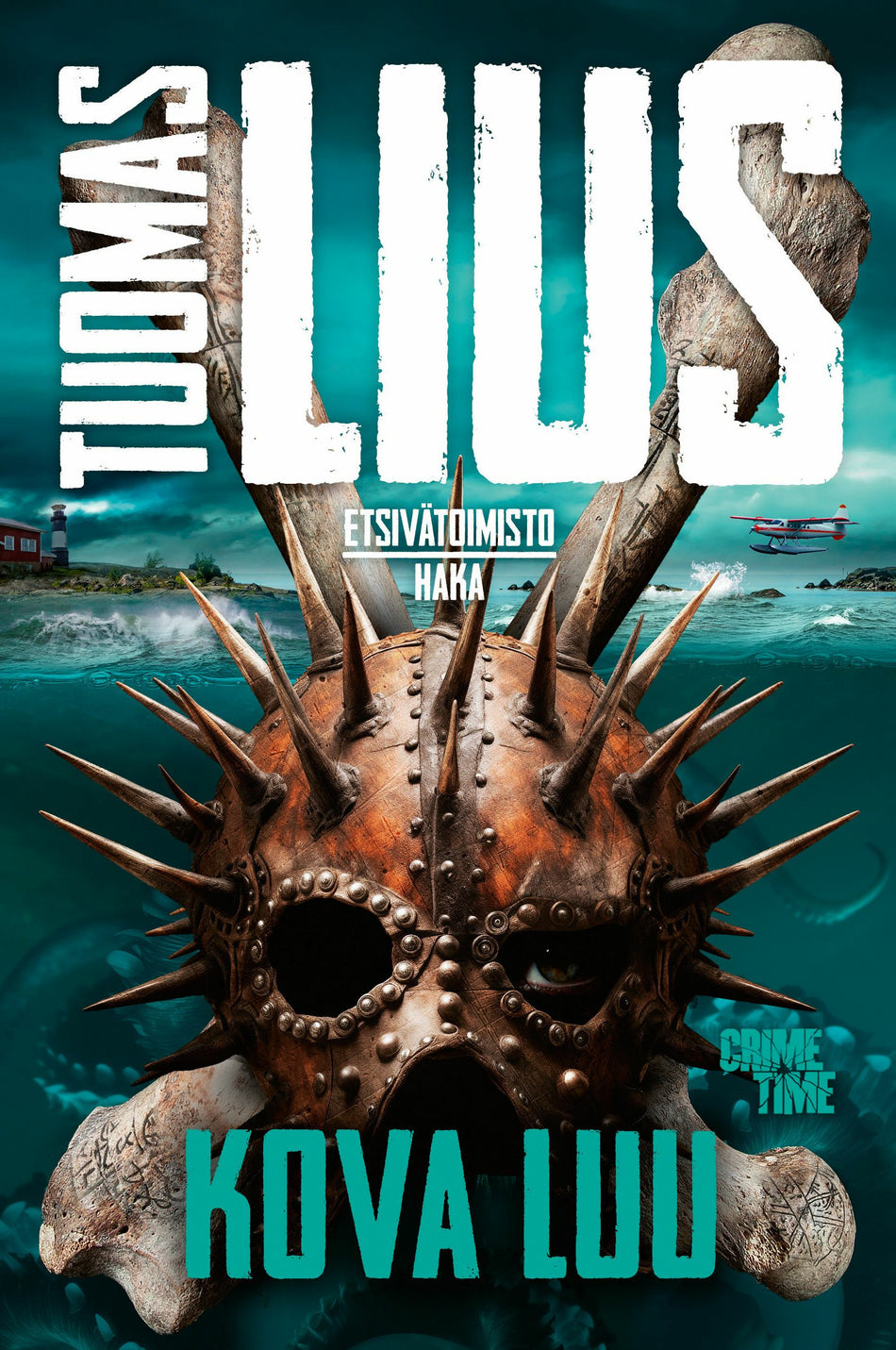 Tuomas Lius: Kova luu (Hardcover, Finnish language, 2024, CrimeTime)