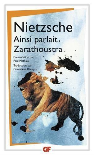 Friedrich Nietzsche: Ainsi parlait Zarathoustra (French language, 2006)