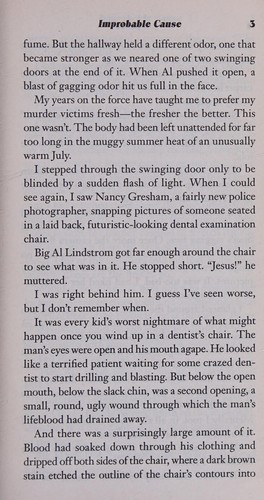 J. A. Jance: Improbable Cause (2011, HarperCollins Publishers, Avon, Publishers Group UK [distributor])