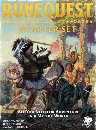 Greg Stafford, Jason Durall, Jeff Richard, Chris Klug: RuneQuest Starter Set (2021, Chaosium)