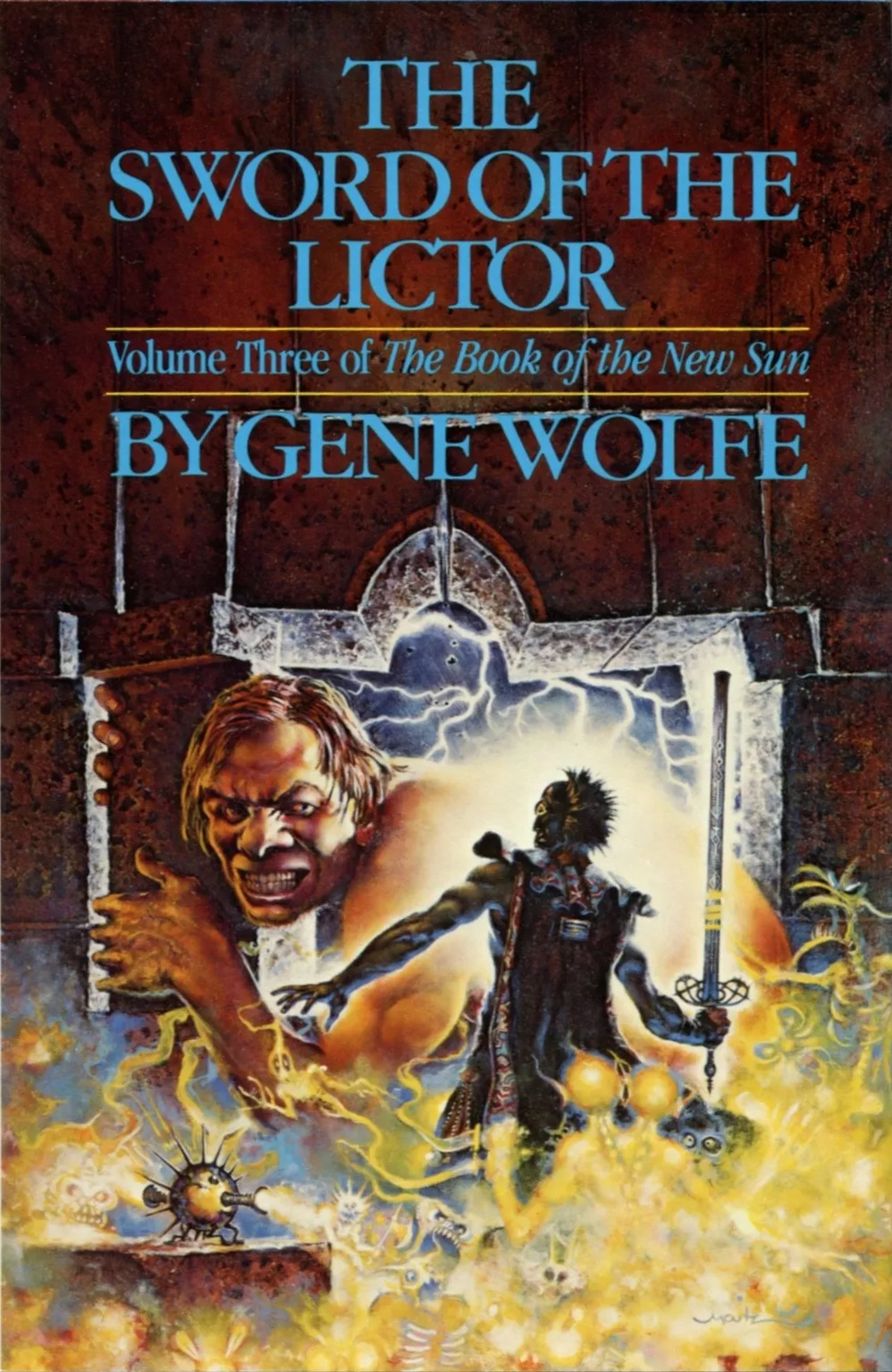 Gene Wolfe: The Sword of the Lictor (Hardcover, 1982, Timescape Books)