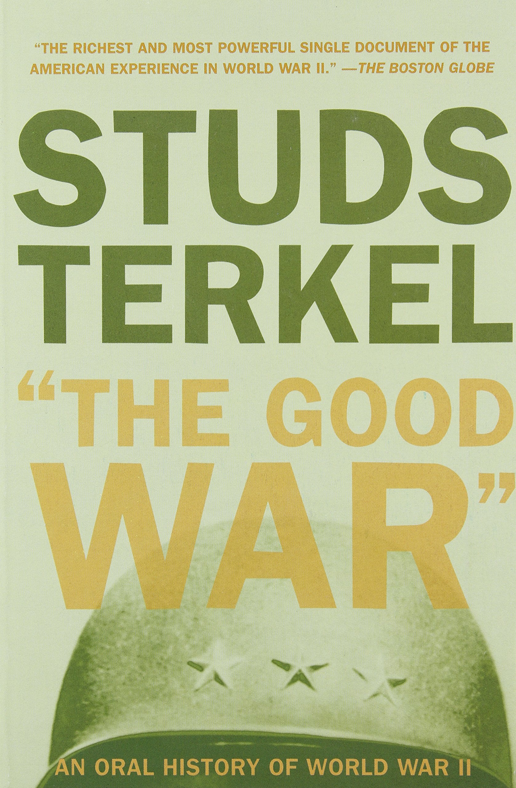 Studs Terkel - duplicate: "The Good War" (1985, Ballantine Books)