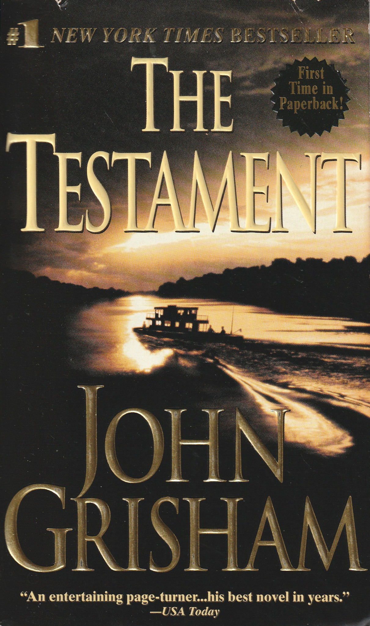 John Grisham: The Testament (Paperback, 1999, Island Books)