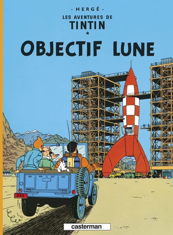 Hergé: Objectif Lune (French language, 1992)