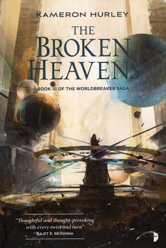 Kameron Hurley: The Broken Heavens (Paperback, Angry Robot)
