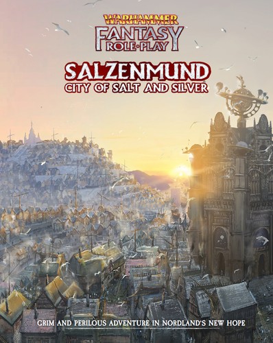 Simon Wileman, Dave Allen, Samuel Poots, Anthony Ragan: Salzenmund - City of Salt and Silver (2022, Cubicle 7 Entertainment Ltd)