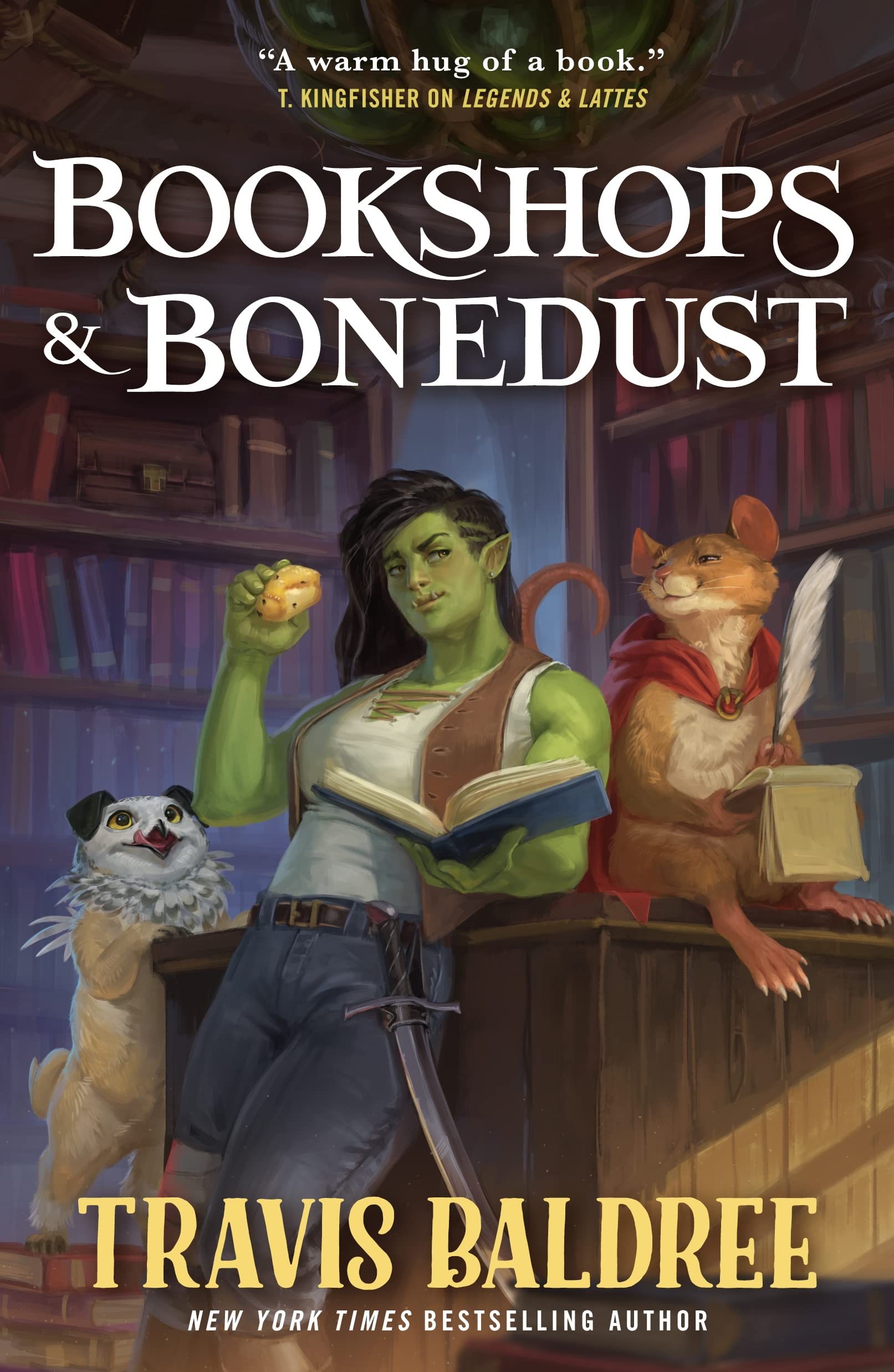 Travis Baldree: Bookshops and Bonedust (2023, Doherty Associates, LLC, Tom)