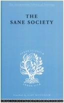 Erich Fromm: The Sane Society (2003, Routledge)