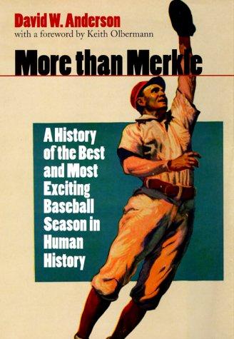 David W. Anderson: More than Merkle (Hardcover, 2000, University of Nebraska Press)