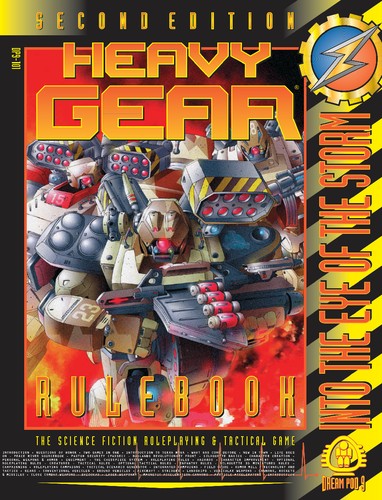 Philippe R. Boulle, Jean Carrieres, Elie Charest, Gene Marcil, Guy-Francis Vella, Marc A. Vezina: Heavy Gear Rulebook, Second Edition (Dream Pod) (Paperback, Dream Pod 9,Canada)