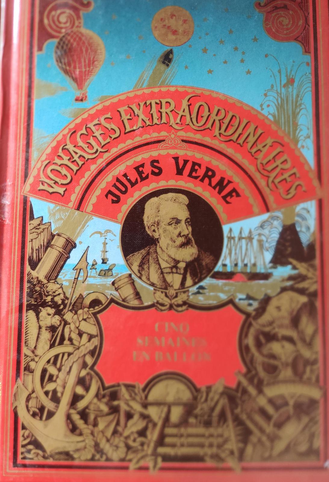 Jules Verne: Cinq semaines en ballon (French language, 1994, Livre de poche)