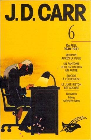 John Dickson Carr: J.D. Carr, numéro 6 (French language, 2000, Editions du Masque)