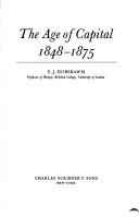 Eric Hobsbawm: The age of capital, 1848-1875 (1975, Scribner)