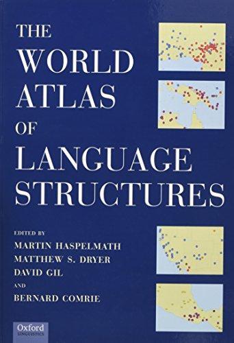 The world atlas of language structures (2005)