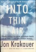 Jon Krakauer: Into Thin Air (Hardcover, Sagebrush Education Resources)