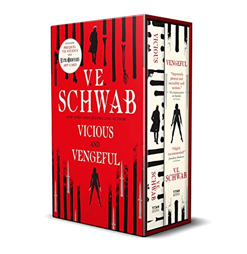 V.E. Schwab: Vicious/Vengeful slipcase (Paperback, 2021, Titan Books)
