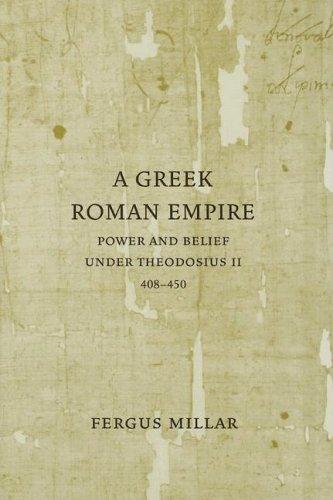 Fergus Millar: A  Greek Roman Empire (Hardcover, 2006, University of California Press)