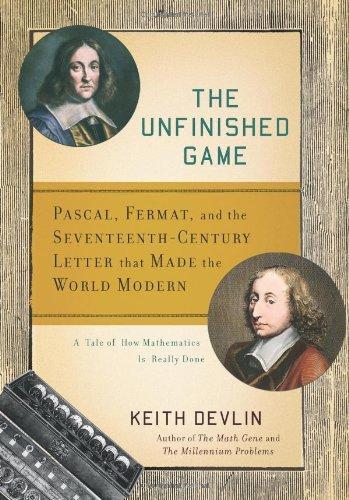 Keith Devlin: The Unfinished Game (2008)