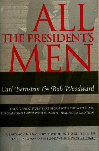 Carl Bernstein, Bob Woodward: All the President's Men (Paperback, 2004, Simon & Schuster)
