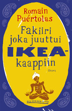 Romain Puértolas, Taina Helkamo: Fakiiri joka juuttui Ikea-kaappiin (Finnish language, 2014)