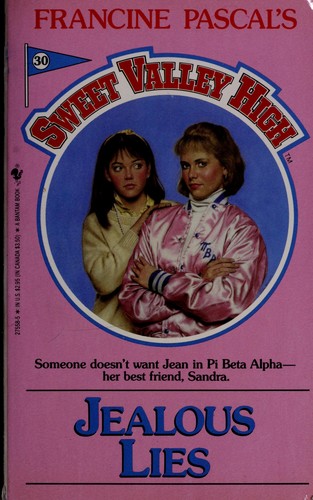 Francine Pascal: JEALOUS LIES (Paperback, Sweet Valley)