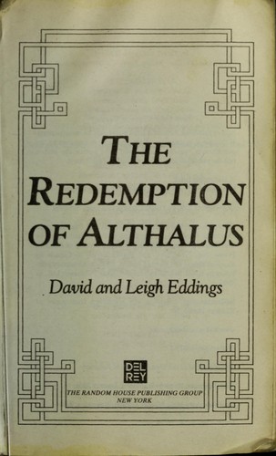 David Eddings: The redemption of Althalus (2001, Ballantine Pub. Group)