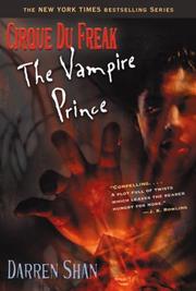 Darren Shan: The Vampire Prince (2004, Little, Brown Young Readers)